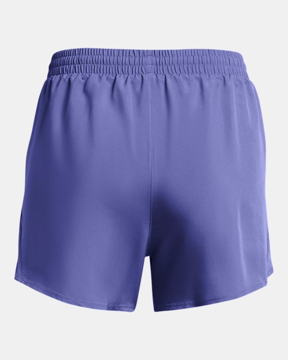 Women's UA Fly-By 2-in-1 Shorts, Purple, pdpMainDesktop image number 5